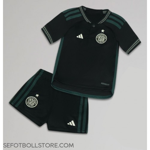 Celtic Replika babykläder Bortaställ Barn 2023-24 Kortärmad (+ korta byxor)